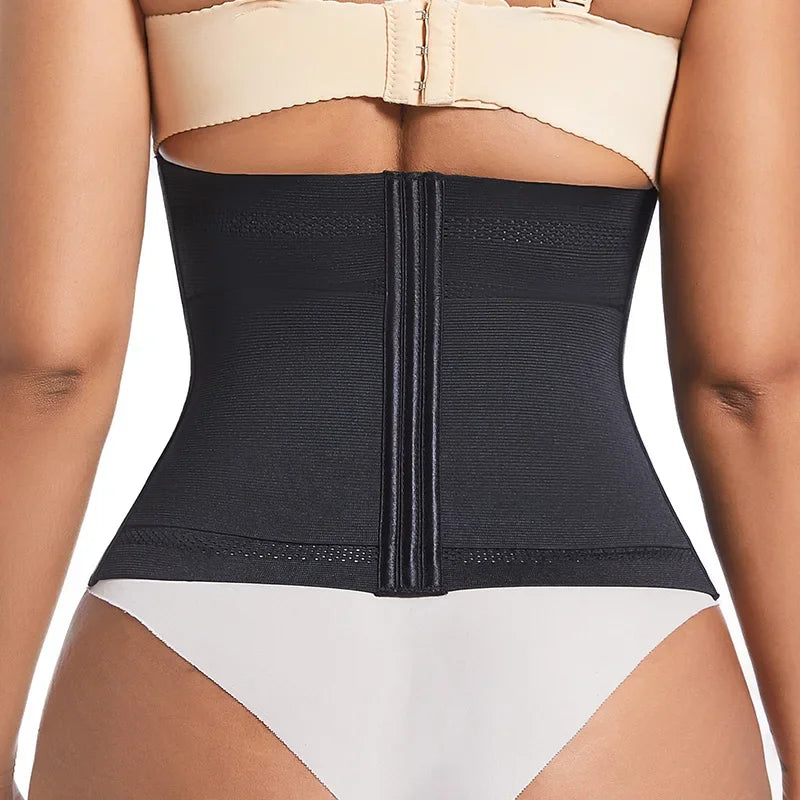 Shapewear Women Corset Waist Trainer Body Shaper Double Tummy Control Slimming Sheath Flat Belly Reductive Belts Cincher